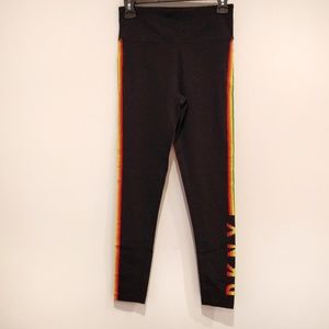 Dkny Pants - DKNY Sport Logo Striped High-Waist leggings - S Dkny Pants - DKNY Sport Logo Striped High-Waist leggings - S